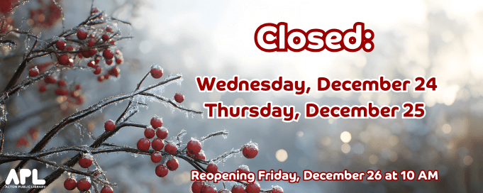 Closed for Christmas