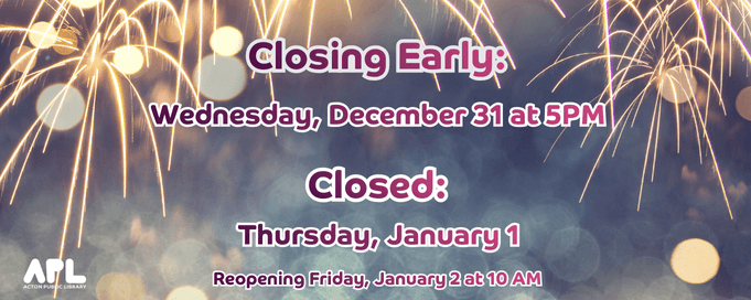 Closed for New Years Day