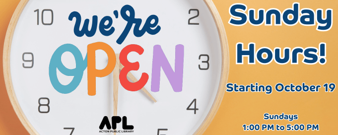 New Sunday Hours New Sunday Hours