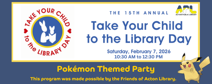 Take Your Child to the Library Day!